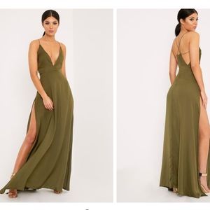 Strappy maxi dress